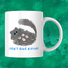 I Don’t Give a Fluff Mug – Funny Bold Cat Mug