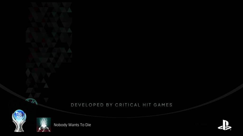 Nobody wants to die screenshot from PS5