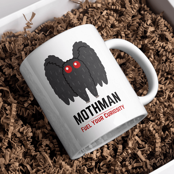 Mothman Mug – Fuel Your Curiosity with this Cryptid Mug - Image 3