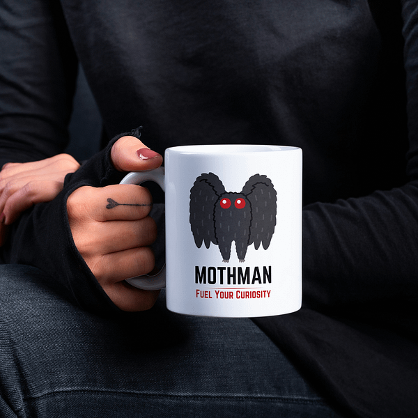 Mothman Mug – Fuel Your Curiosity with this Cryptid Mug - Image 4